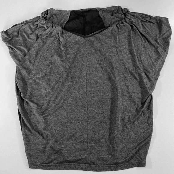 Pure Sugar Raglan sleeve contrast loose cute Tee in dark gray EUC - Picture 2 of 7